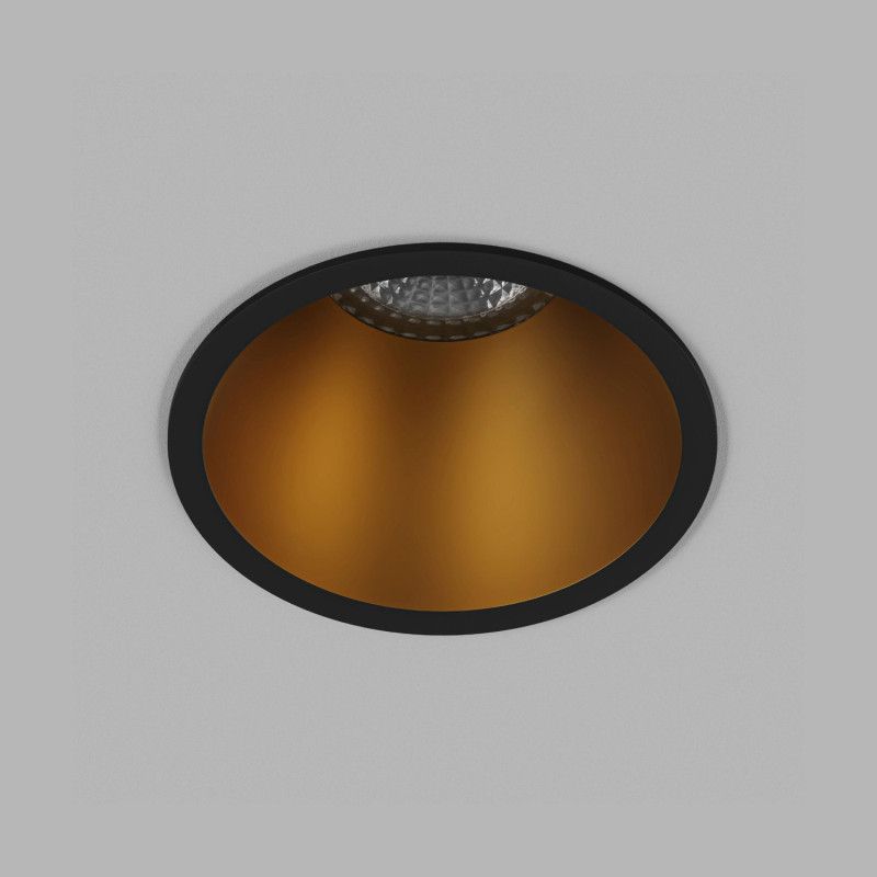 Светильник встраиваемый 9,3*9,3*5,3 см, вр 8,5 см, 1*GU5.3*10W, Denkirs Karup DK3026-BG, черный