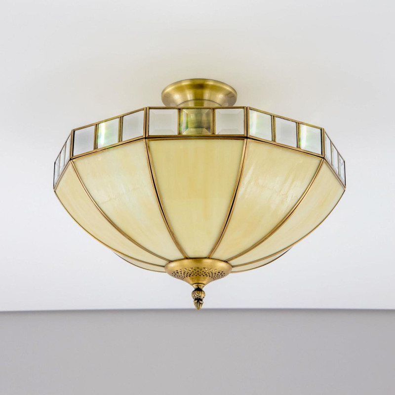Потолочная люстра Citilux Шербург-1 CL440141, диаметр  46 см, бронза