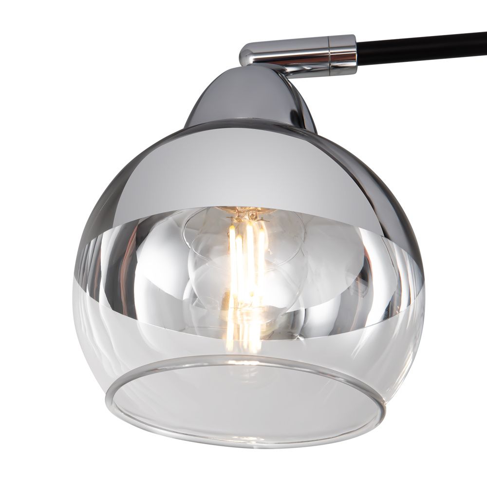 Люстра *58*-27 см, 5*E27*60W, Freya  FR5225PL-05B, Черный