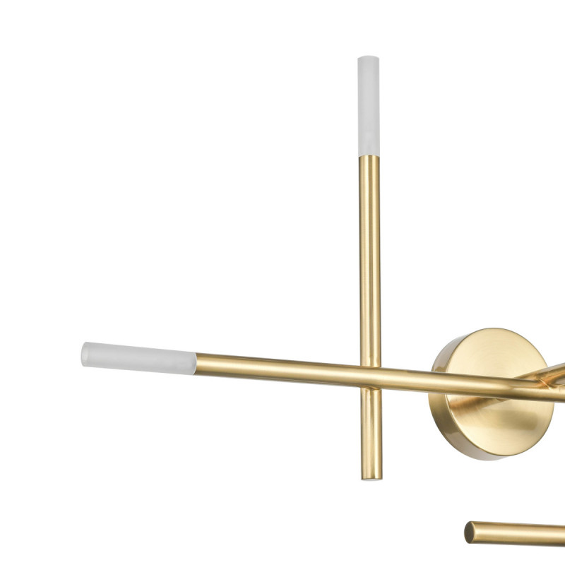 Бра 16*98*98 см, 4*G4 латунь Vele Luce Corda VL5534W34