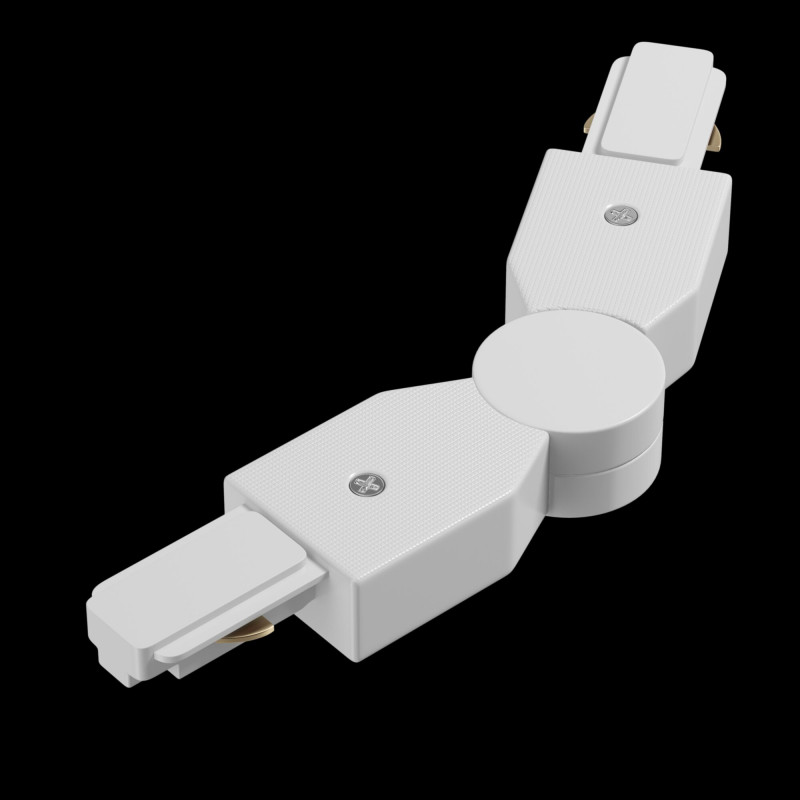 Шарнирный коннектор Maytoni Accessories For Tracks TRA001CS-11W, белый