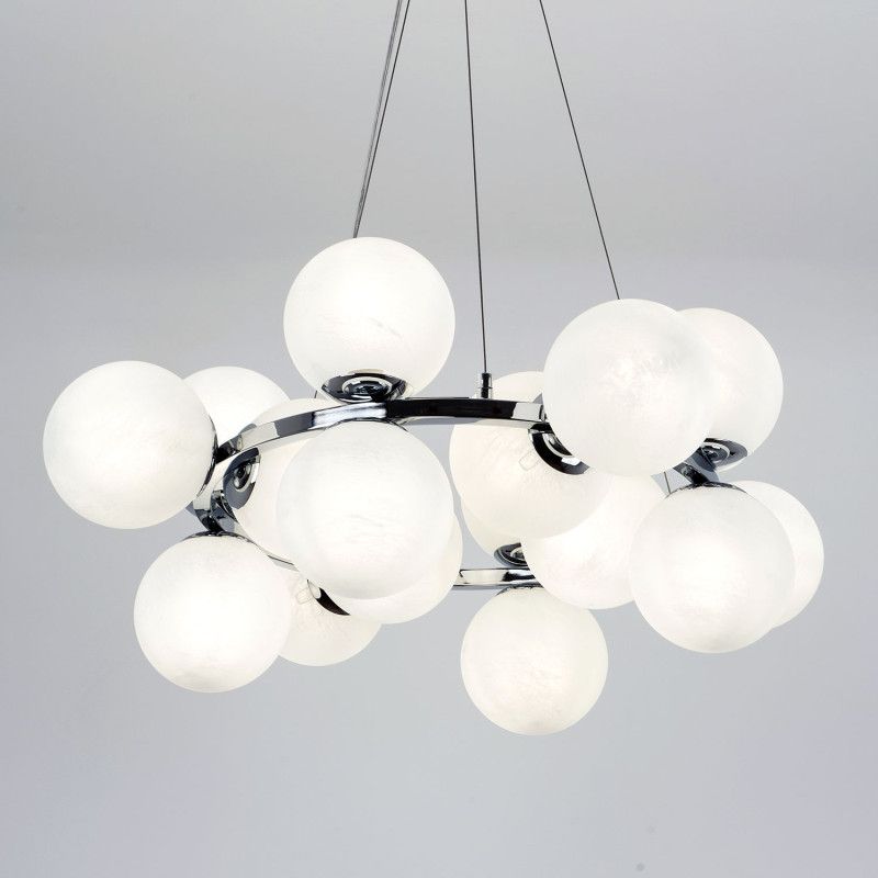 Подвесной светильник 70*60/120 см, 16*Е14 MODESTYLE MS.6117.16 CR хром