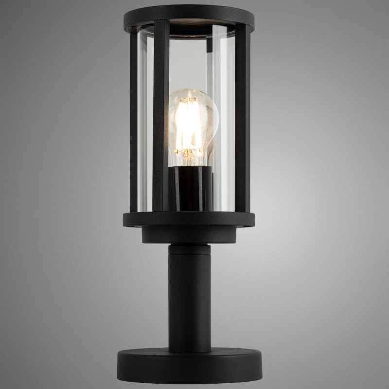 Уличный наземный светильник Arte Lamp Toronto A1036FN-1BK, черный