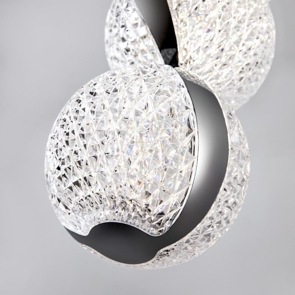 Подвесной светильник 10*10*200 см, LED 15W, 4000K, Хром MODESTYLE MS.89120.1