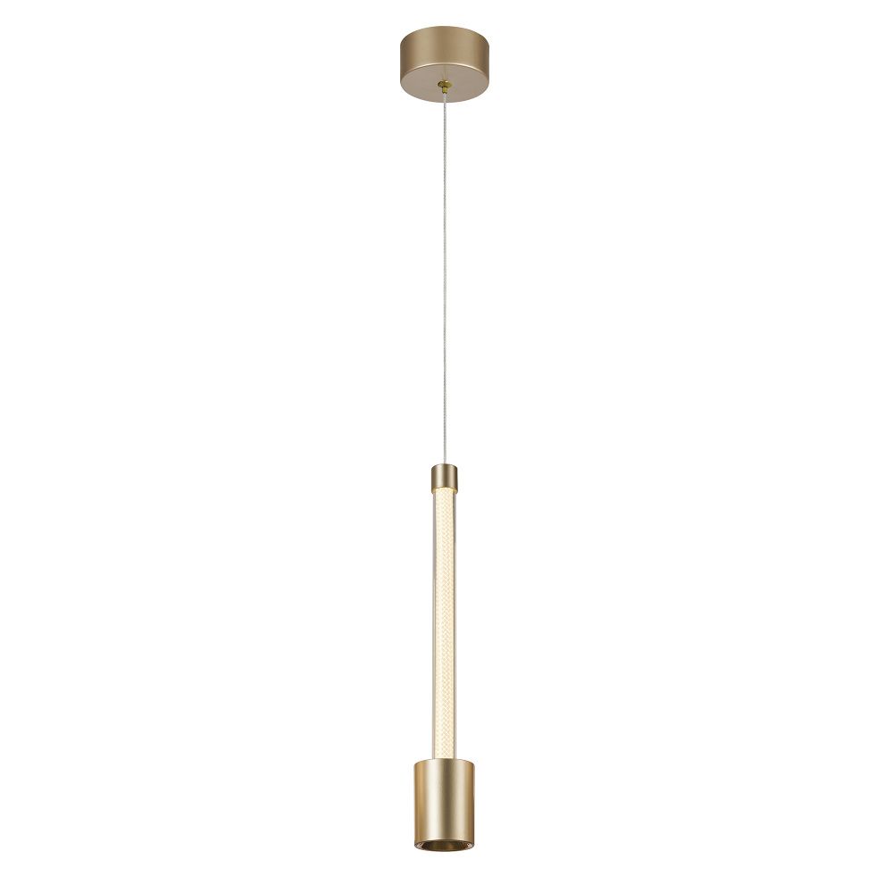 Подвесной светильник 60*194 см, *LED*7W, 3000K, Mantra Fugaz MAN8950, золотой