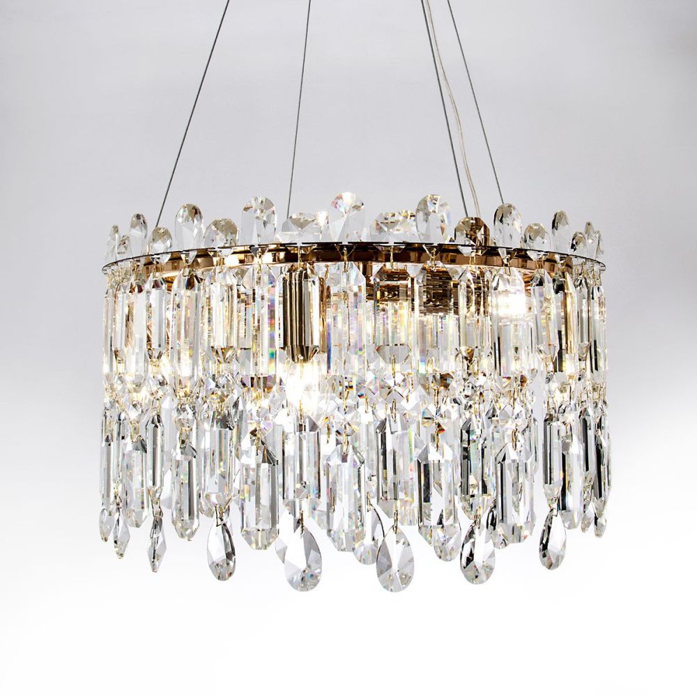 Подвесная люстра 40*40*130 см, Е14 8x40W, Золото MODELUX ML.837.8 GD