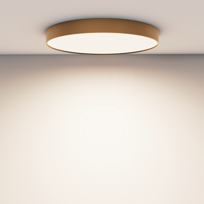 Светильник 60 см, 90W, 4000K, Maytoni Technical Ceiling Zon C032CL-90W4K-RD-MG, матовое золото