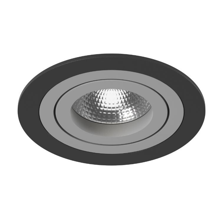 Встраиваемый светильник Light Star Intero 16 i61709, черный-серый