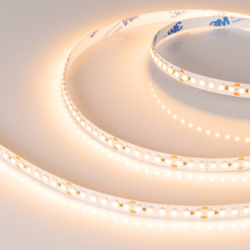 Лента RT-A180-8mm 24V Warm2700 (14.4W/m, IP20, 3528, 5m) (Arlight, 14.4 Вт/м, IP20) 017419(1). Цена указана за 5 метров. Продается кратно 5 метрам.