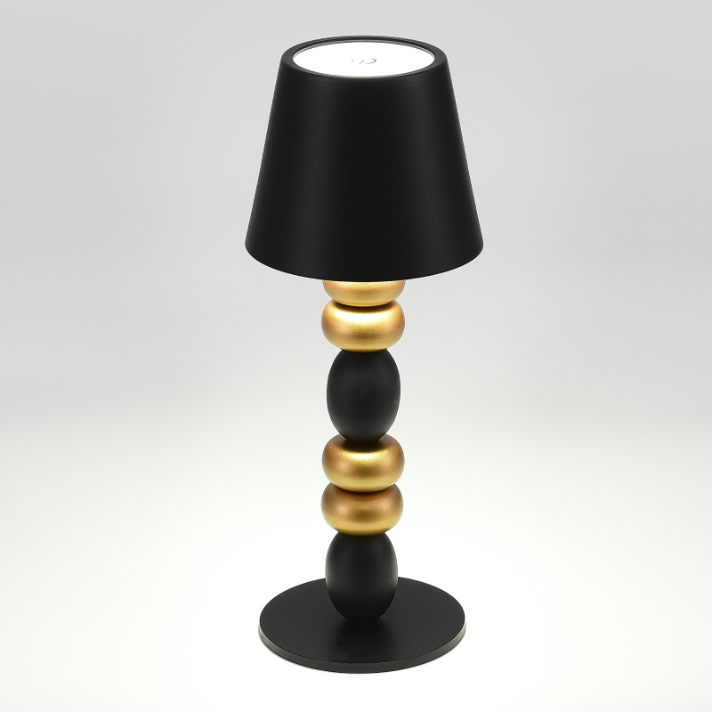 Прикроватная лампа 11*29,4 см, 1*LED*3W 3000-6000K ST LUCE Ease SL1011.414.01 черный, золотистый