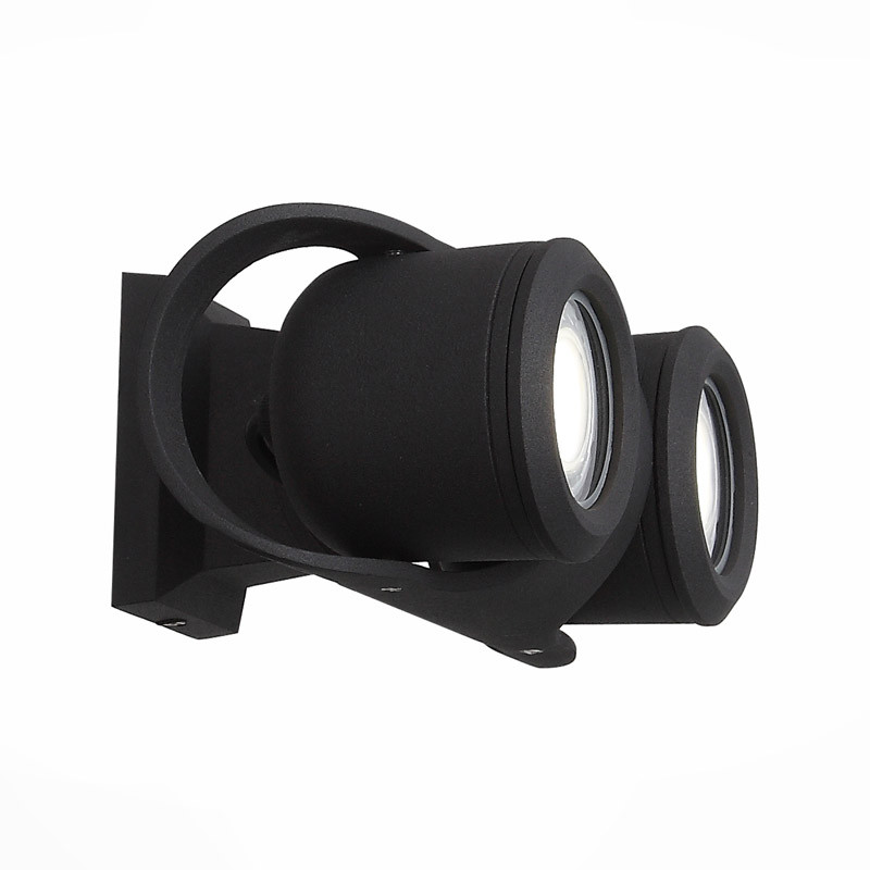 Светильник уличный настенный 24 см, ST LUCE ROUND SL093.401.02 Черный