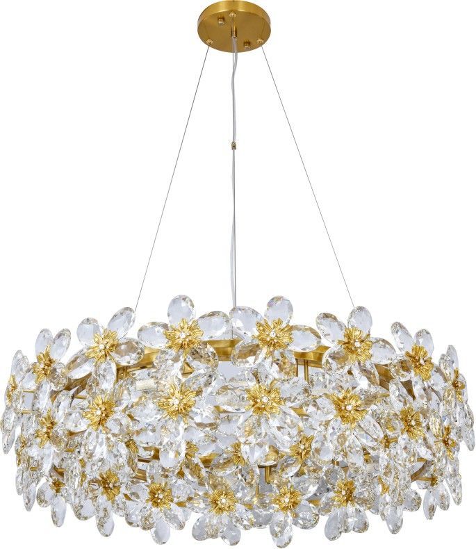 Люстра подвесная 80 см, Stilfort 2196/05/14P, бронза