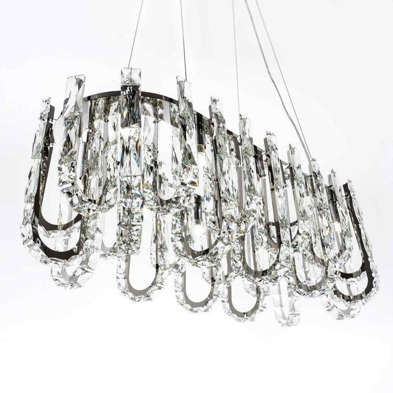 Подвесная люстра 32*80 см MODELUX ML.6621.12 CR хром