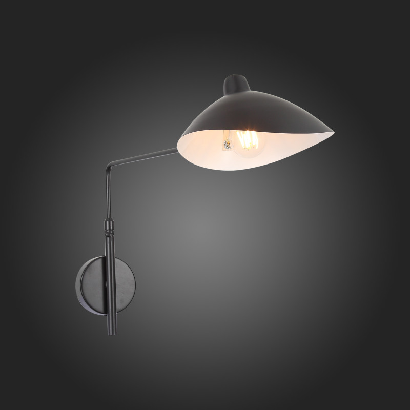 Бра 18 см, ST LUCE SPRUZZO SL305.401.01 Черный