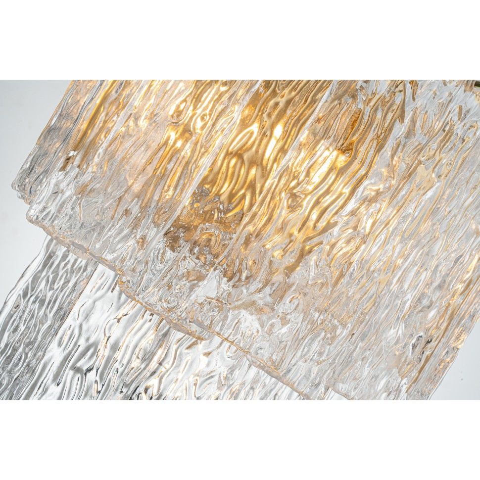 Бра 31-39 см, 3*Е14*60W, K, Belfast Harland 6315-B BR CL, Латунь