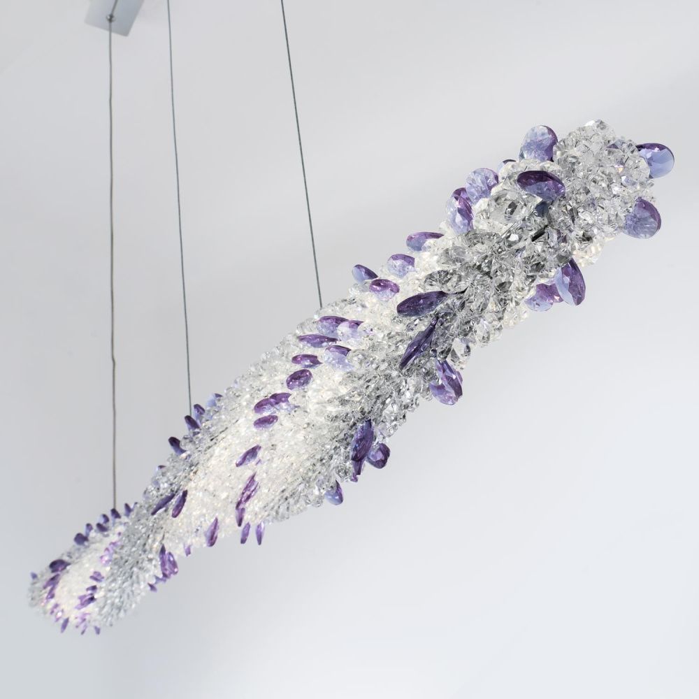 Подвесной светильник 10*100*12/140 см, LED 40W 3000-6000K MODESTYLE MS.5007.1000 CR хром