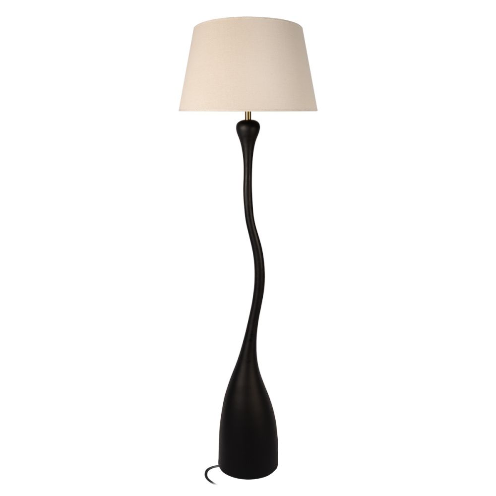 Торшер 170 см, Loft IT Ariadne 10571F Black, черный