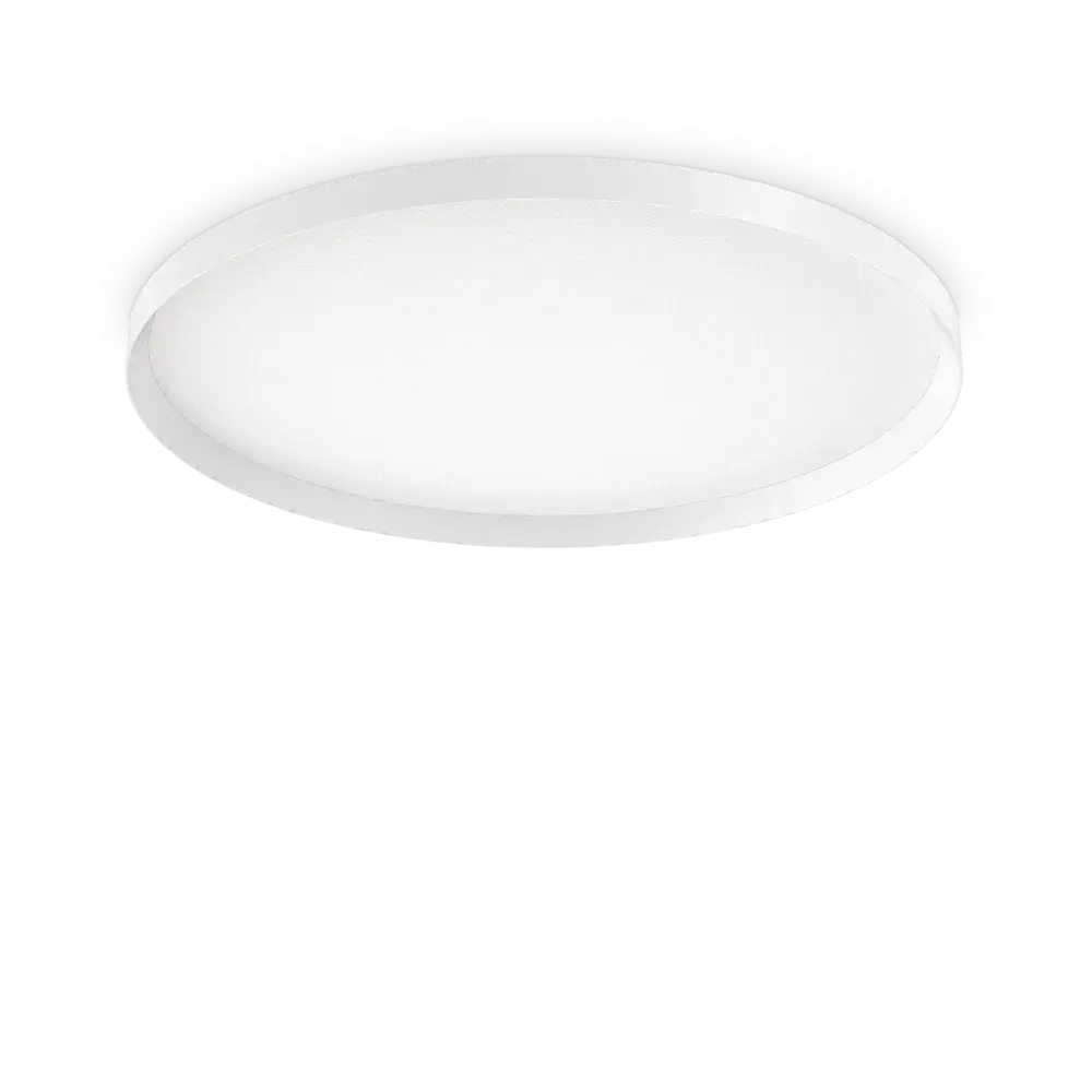 Светильник потолочный ideal lux Fly PL D90 65Вт 4000К LED Белый 270241. 95/95/10 см