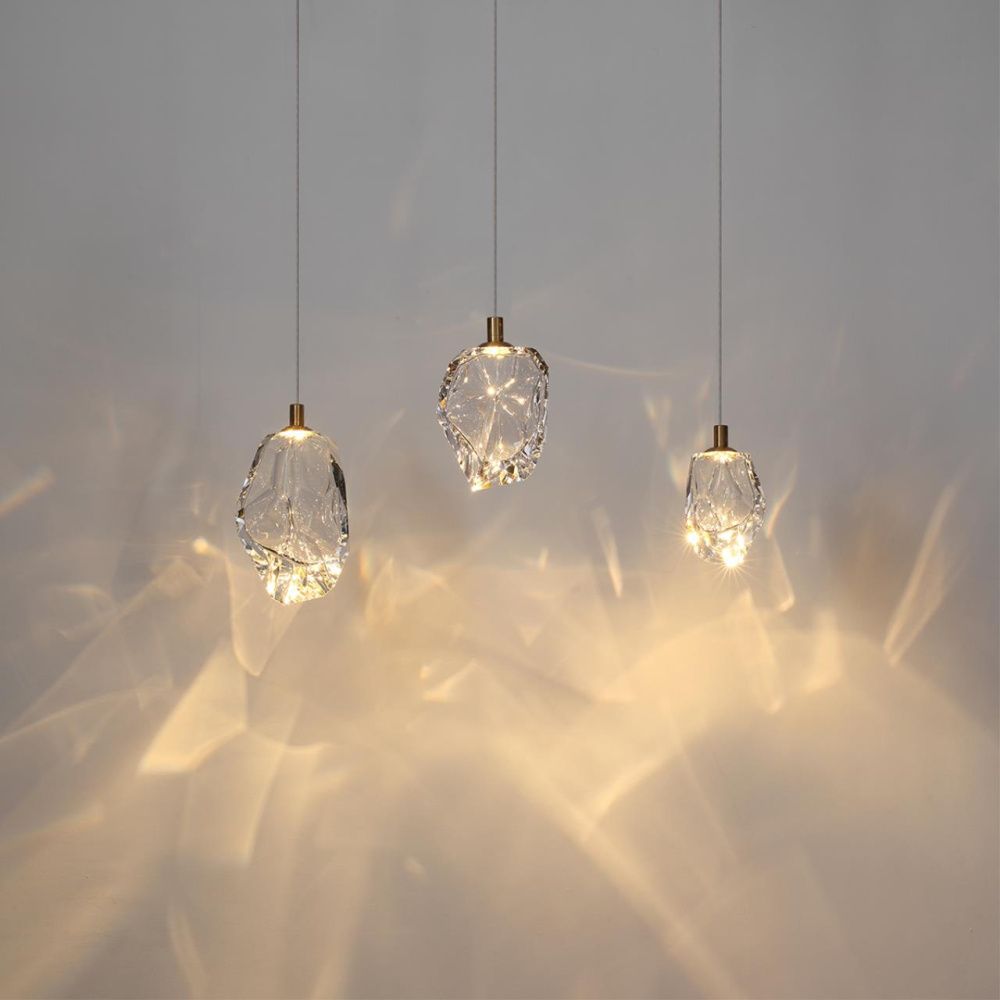 Подвесной светильник 14*21*250- см, 1*LED*4W, 3000K, Odeon Light Gemme 7114/4LA, прозрачный