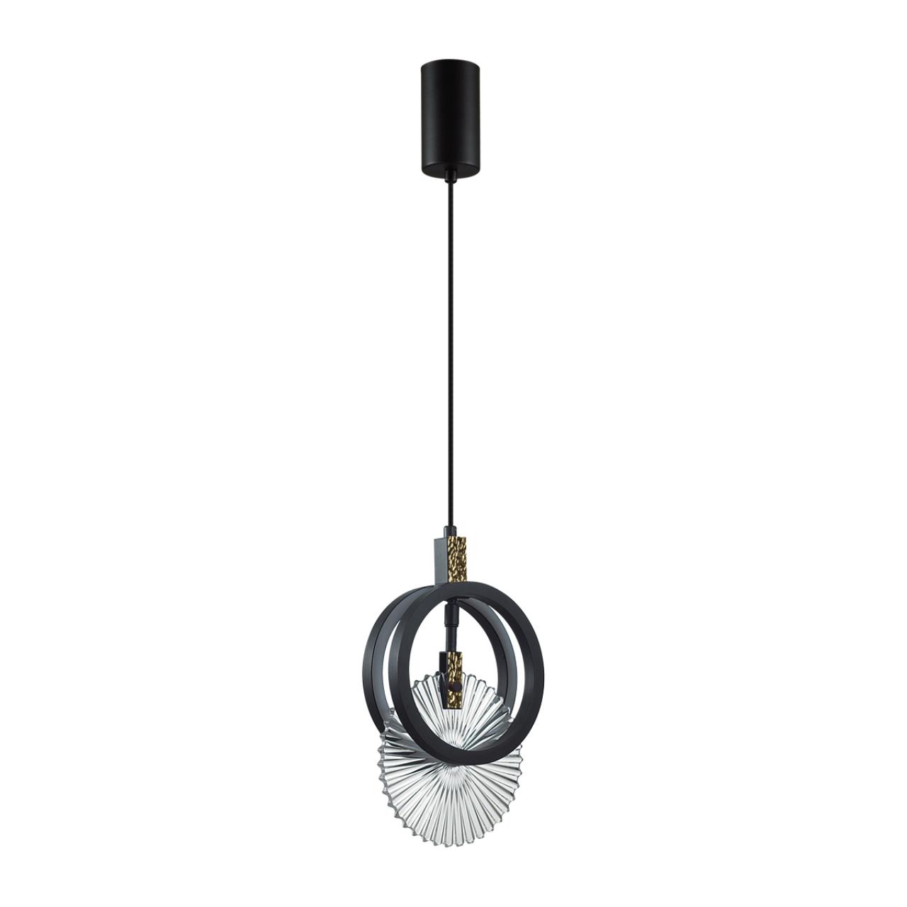 Подвес 1*LED*17W, 3000К, 986lm Odeon Light Mercury 5421/17L, черный