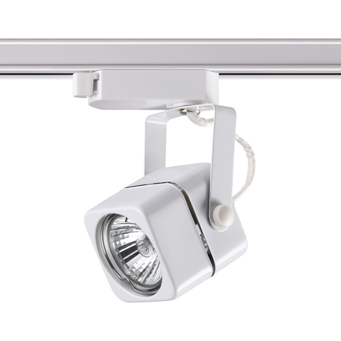 Трековый светильник Novotech Pipe 370430, белый, 14.5x7.8x7.8см, GU10, 50W