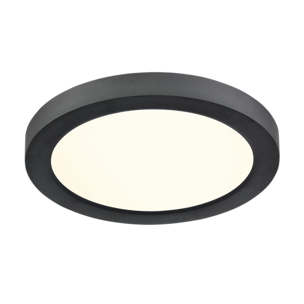 Светильник потолочный *17*1,7- см, 1*LED*12W, 3000/4000/6500K, Sonex Nebula Black SON7788/12L, белый