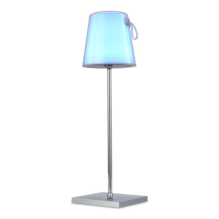 Прикроватная лампа 11*39,5 см, 1*LED*5W 3000K+RGB ST LUCE Portali SL1009.104.01 хром