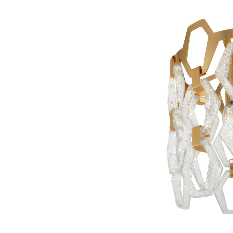 Светильник 19 см, MOD490PL-01G, золото