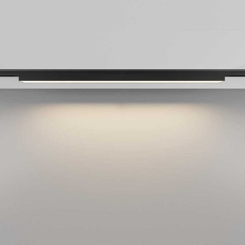 Трековый светильник 1*60*1,8 см, LED 16W 3000K 100° Maytoni Technical Basis Exility TR192-1-16W3K-B черный