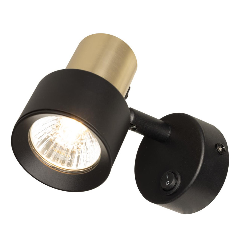Спот 12*6*9 см, 1*GU10, 50W, Citilux SAT CL505611 черный