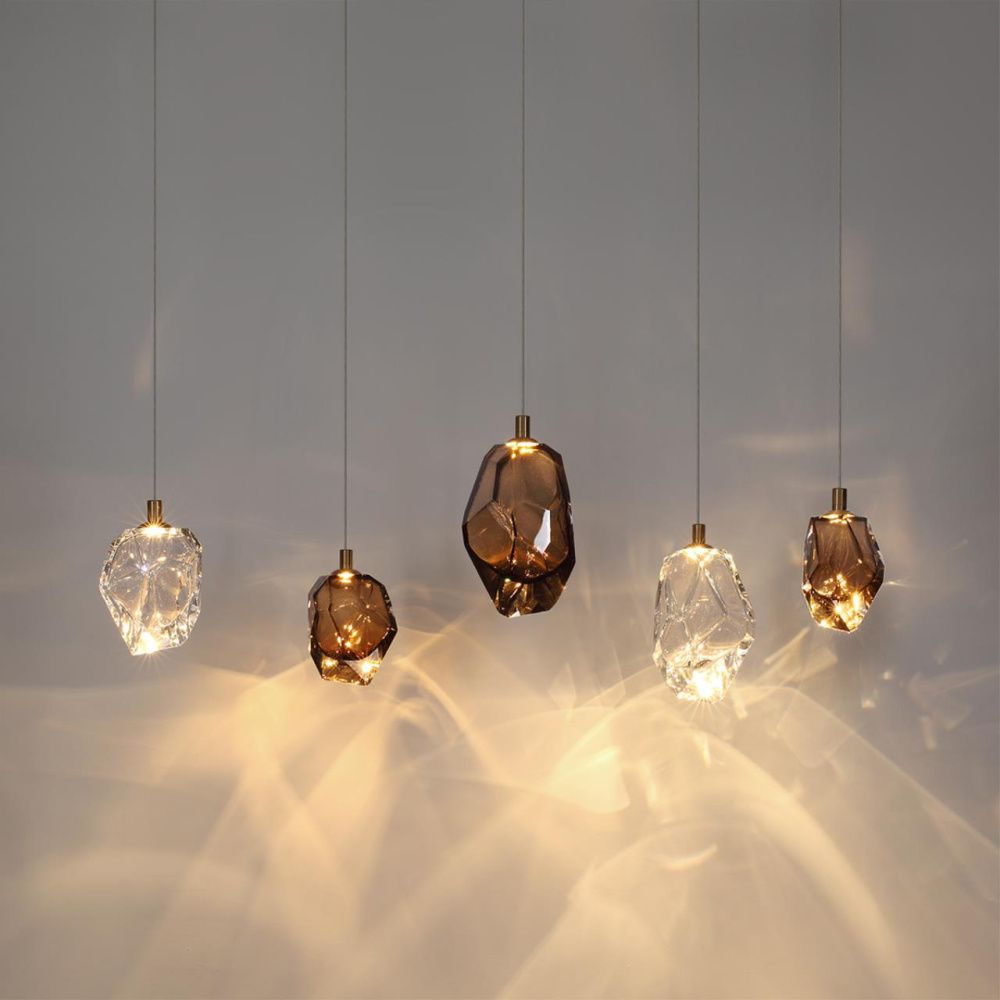 Подвесной светильник 14*21*250- см, 1*LED*4W, 3000K, Odeon Light Gemme 7112/4LA, коричневый