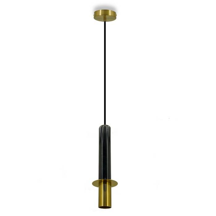 Светильник подвесной *50-190 см, 1*GU10*35W, Lightera Ohrid LE136L-50B, Латунь