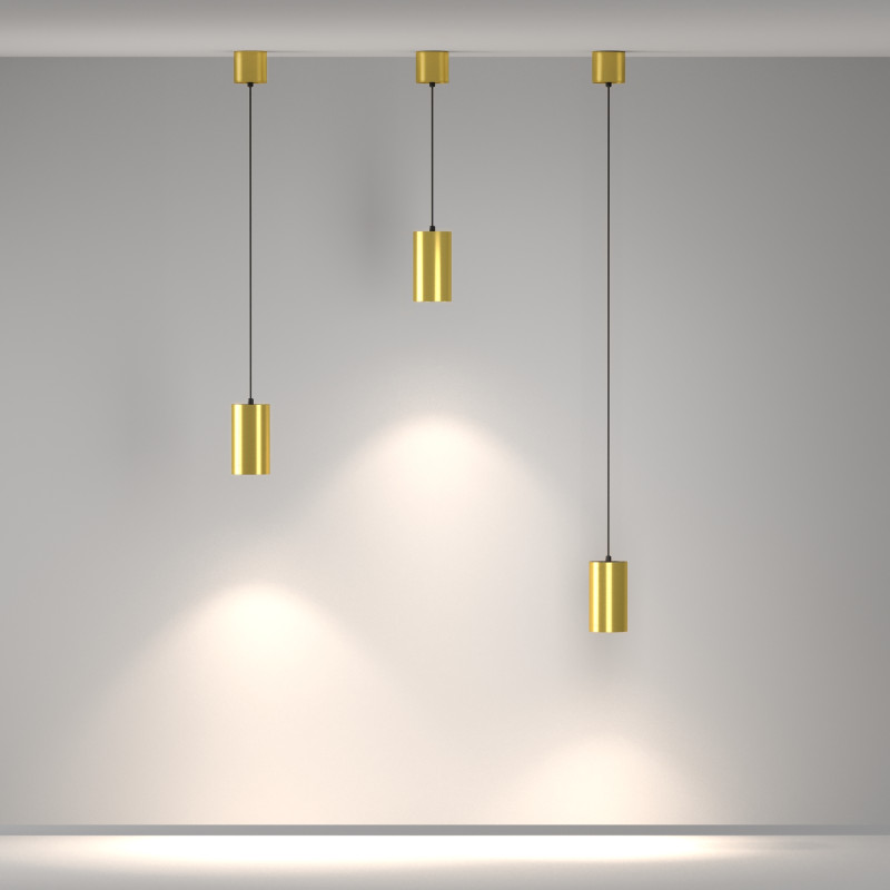 Подвесной светильник 8 см, 20W, 4000K, 50°, Maytoni P100PL-20W4K-BS, латунь