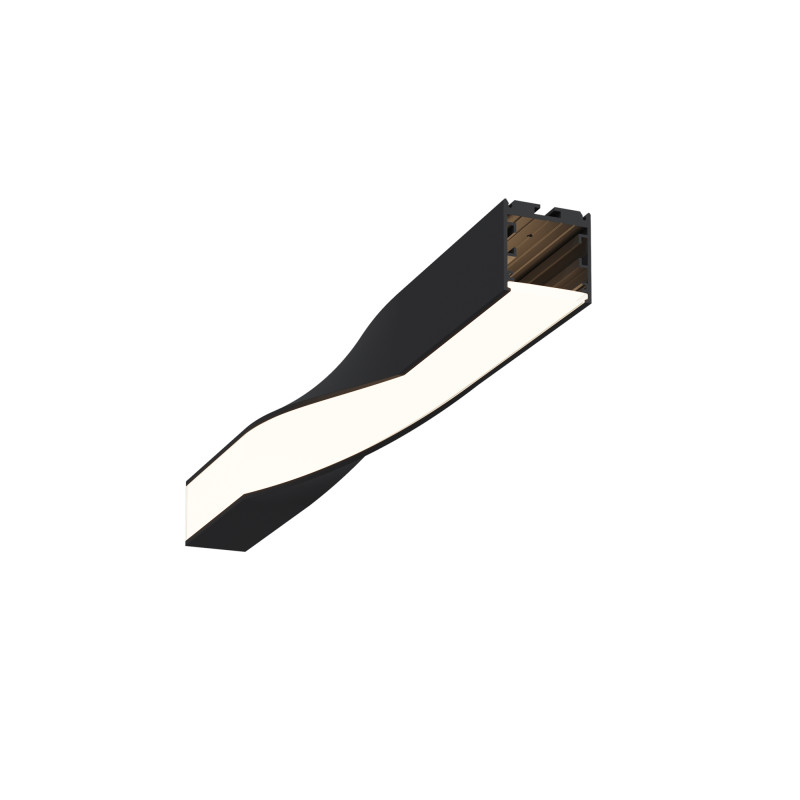 Радиусный профиль ALM-3535R-B-TR-90°-0.4M 3,5*3,5*40 см, Maytoni Led Strip черный