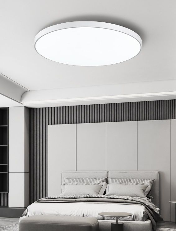 Светильник потолочный SAPFIR SPF-9382 WHITE/БЕЛЫЙ D500/H40/1/LED/70W/4000K без ПДУ SLM 23-01(1/10)