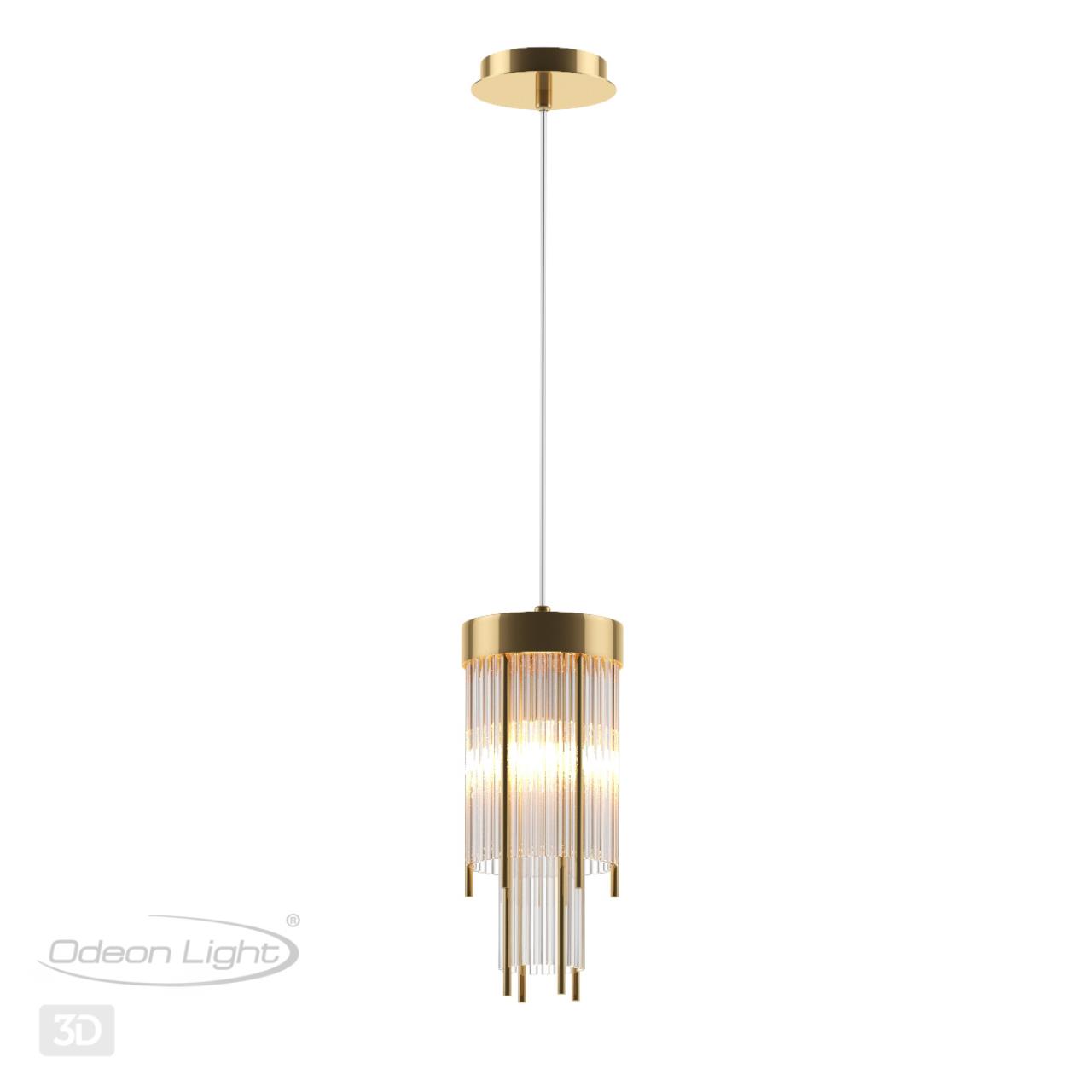 Светильник подвесной Odeon Light York 4788/1, золото