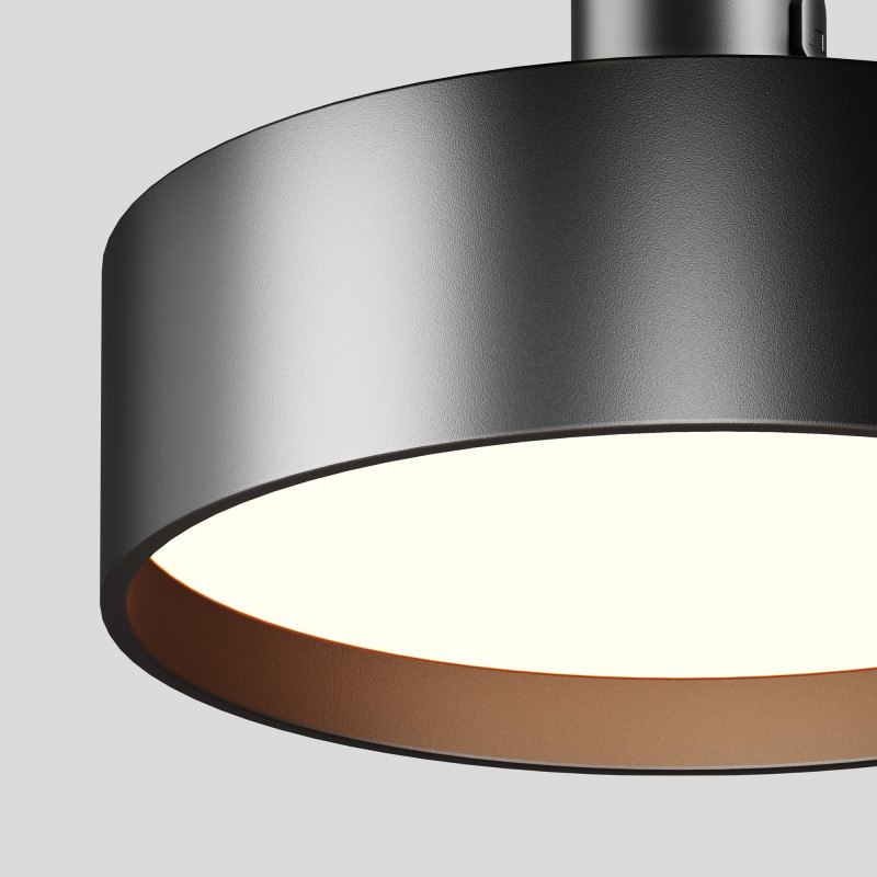 Трековый светильник FLEXITY 11,3*8,7 см, LED 12W 3000K 100° Maytoni Technical Zon TR204-1-12W3K-B черный