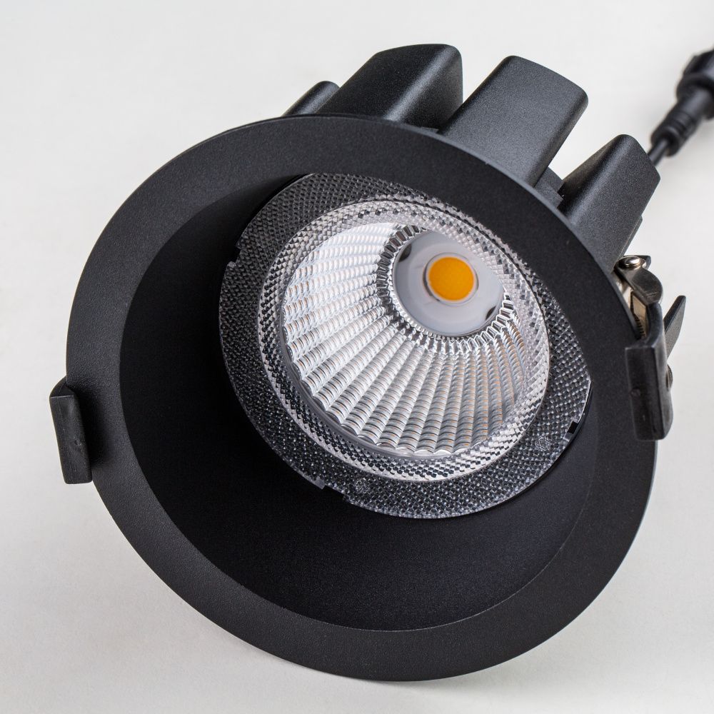 Светильник светодиодный  IP65 *10,8*- см, LED*W, 4000K, Lightstar Ciclone 385147, Черный