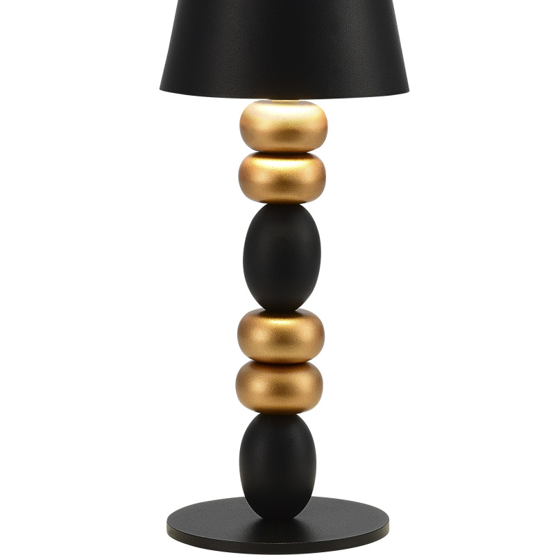 Прикроватная лампа 11*29,4 см, 1*LED*3W 3000-6000K ST LUCE Ease SL1011.414.01 черный, золотистый