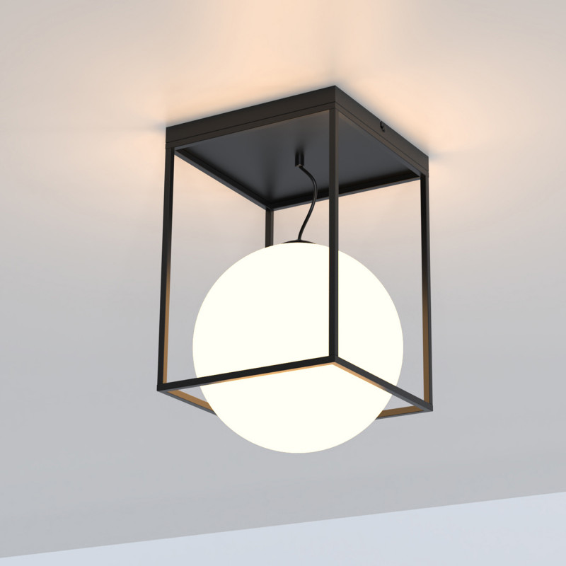 Светильник 28,5*28,5*40,5 см, E27 * 1 20W,  Mantra Desigual 7605, черный