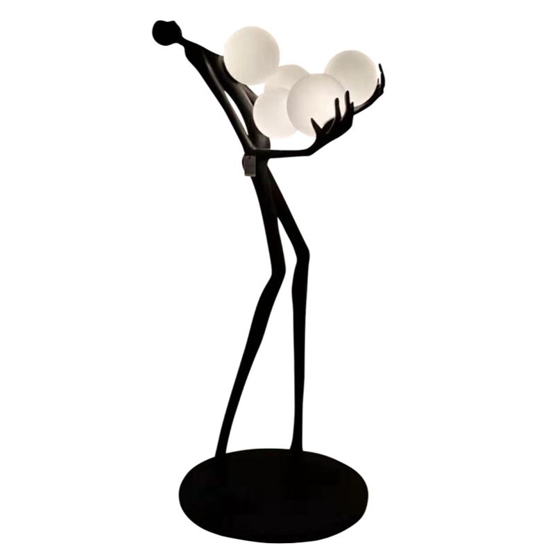 Торшер L-3004, H1800мм E27, W, 3000-6000K, Alva Donna,