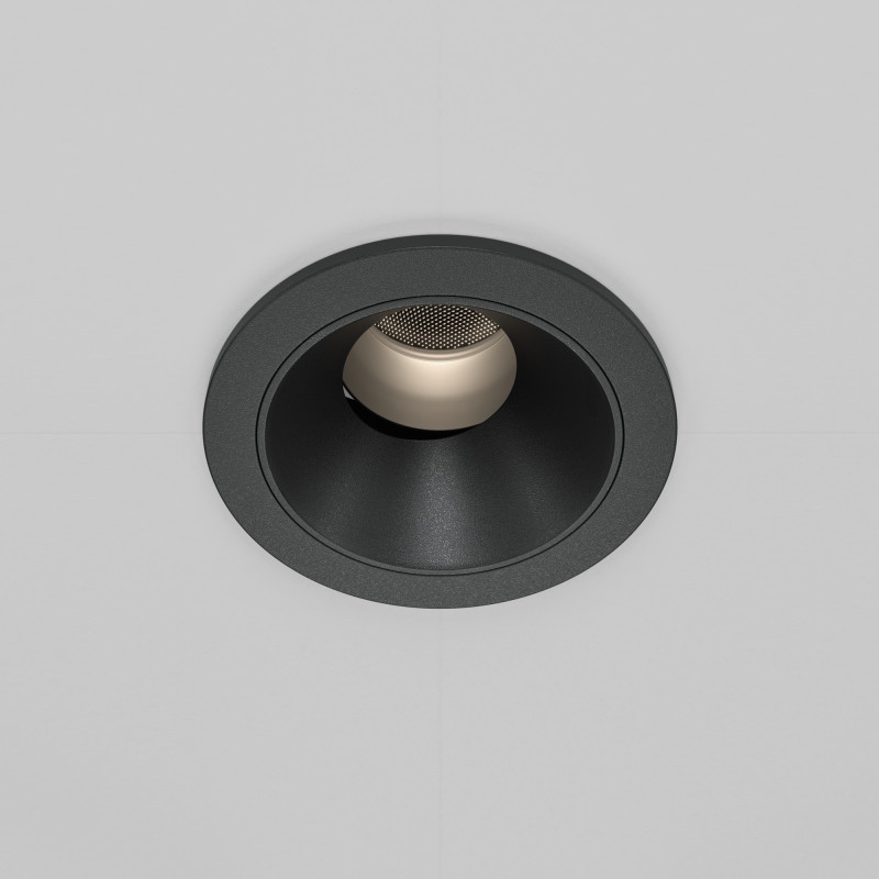 Встраиваемый светильник 6,2*7 см, LED*7W, 4000 К, Wise DL057-7W4K-B Maytoni Downlight, Черный
