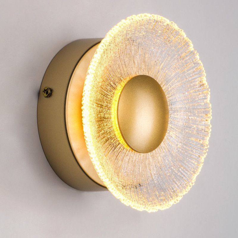 Бра *15*-6,5 см, *LED*5W, 3000K, Lightstar Erica 609602, золотой