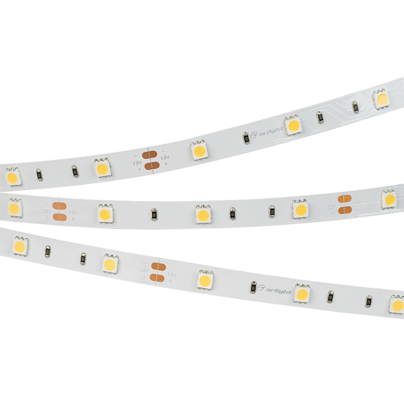 Лента RT-B30-10mm 12V Day4000 (7.2 W/m, IP20, 5060, 5m) (Arlight, 7.2 Вт/м, IP20) 011570(2). Цена указана за 5 метров. Продается кратно 5 метрам.