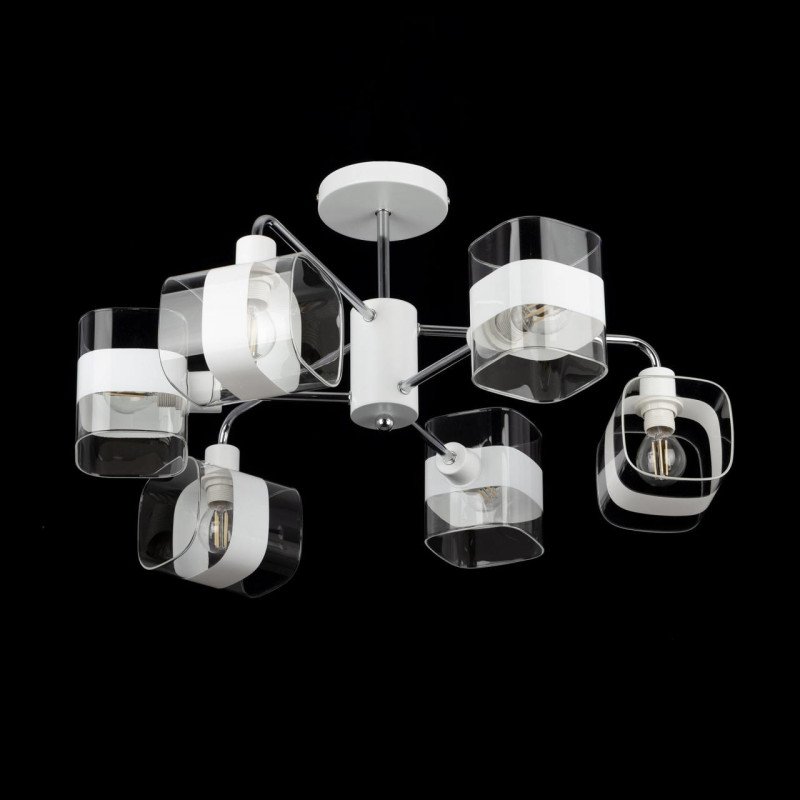 Люстра 55 см Citilux Бертон CL140160 белый