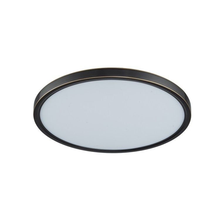 Светильник 40-2,5 см, 1*LED*36W, 3000K, Belfast Glenmore 8088-4H BL, Черный