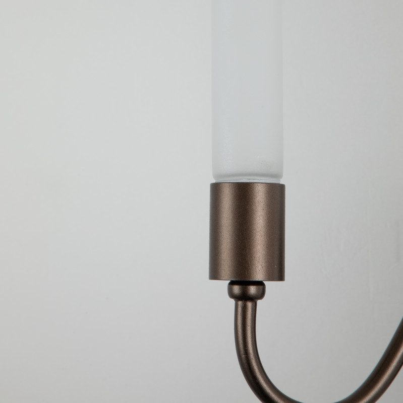 Бра Favourite Tentacoli 3014-2W, D215*W280*H280, каркас темно-коричневого цвета, плафоны из полу-прозрачного стекла