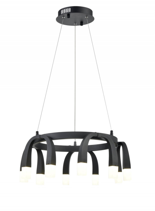 Подвесной светильник  50*120 см, 10*LED черный Vele Luce Negro VL7102P10