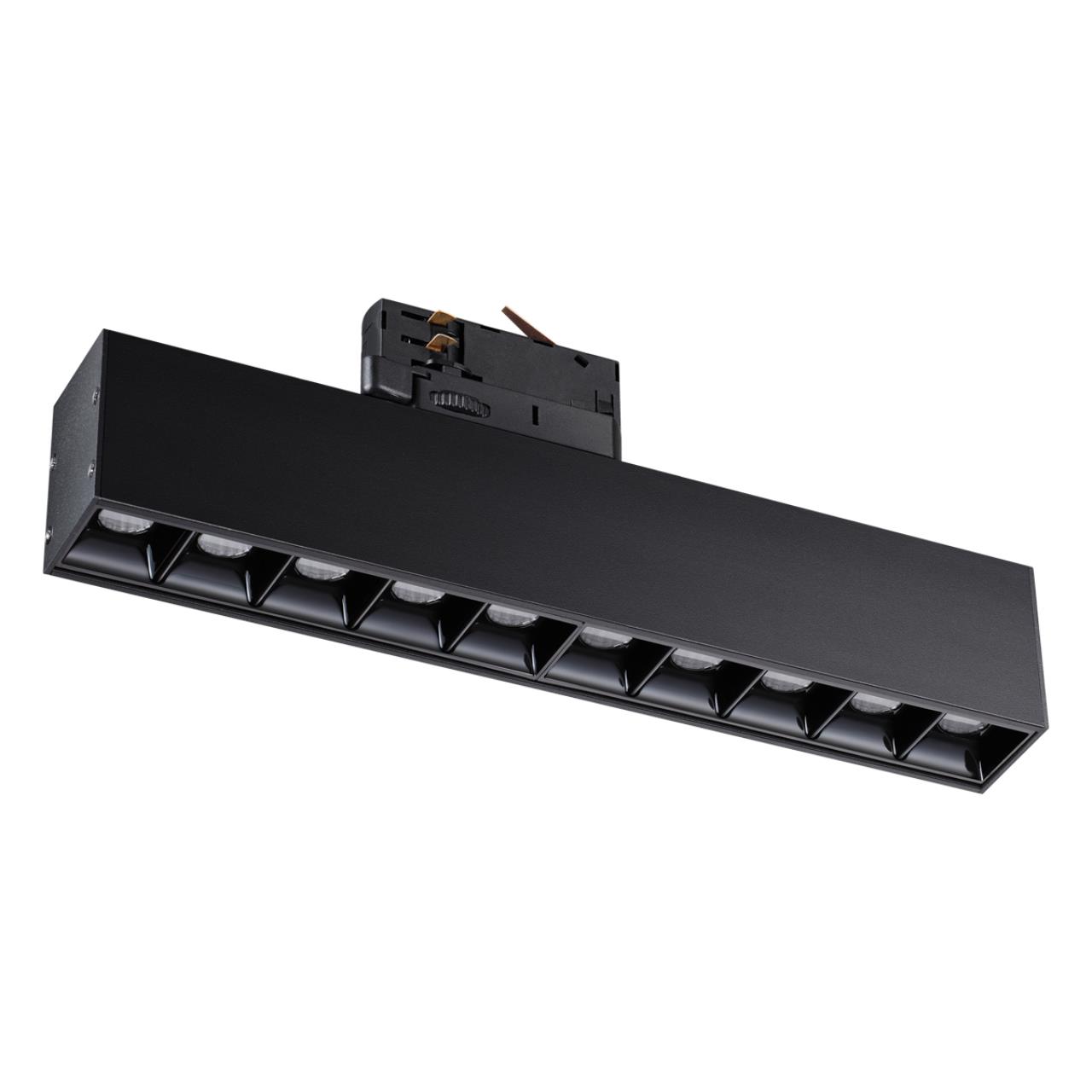 Светодиодный светильник 27 см, 16W, 4000K, Novotech PORT 358861, черный