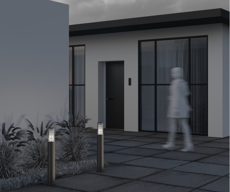 Светильник 80 см, Maytoni Bronx O576FL-01GR1, серый